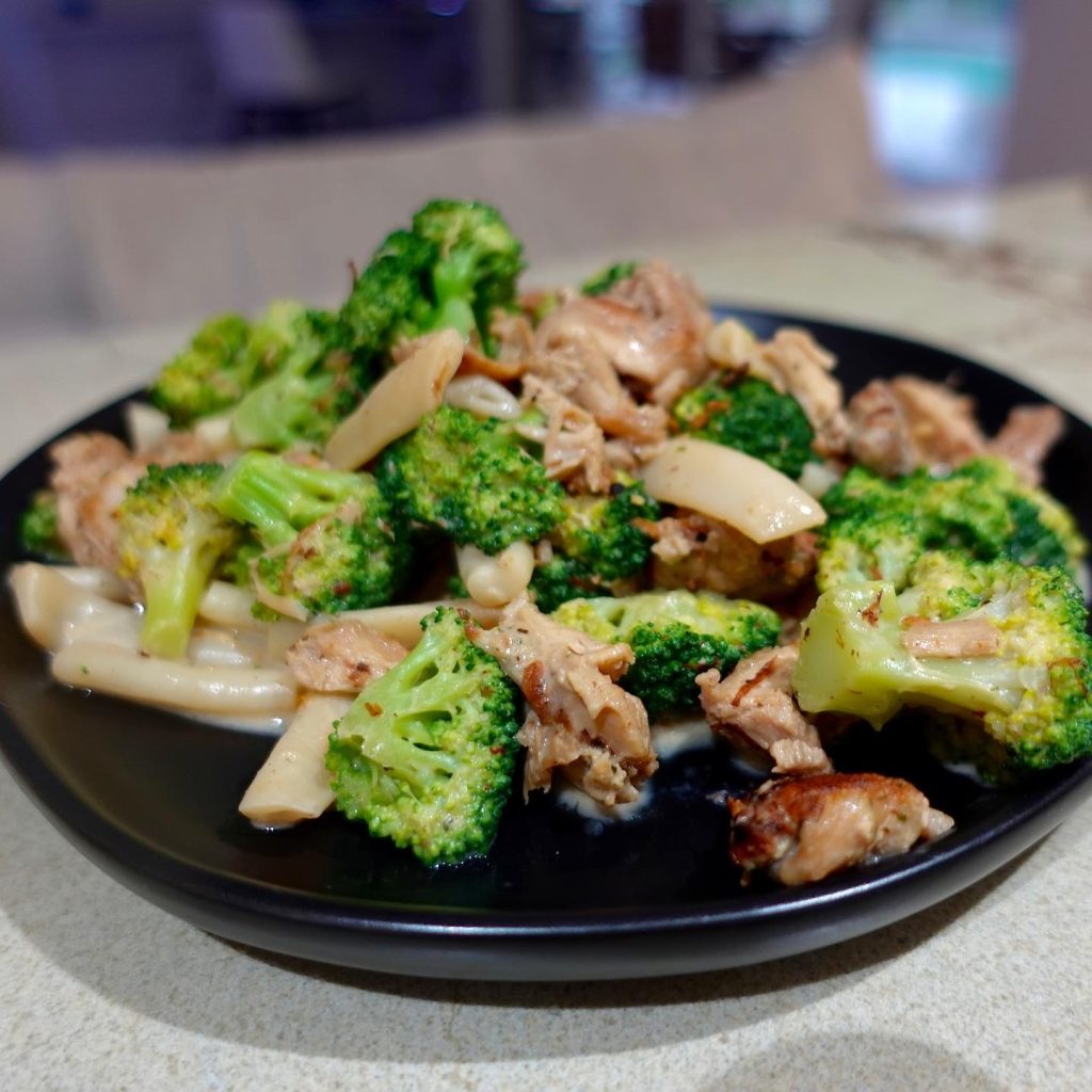 Low Calorie High Protein Chicken Alfredo Pasta Lose Weight, Eat Pizza