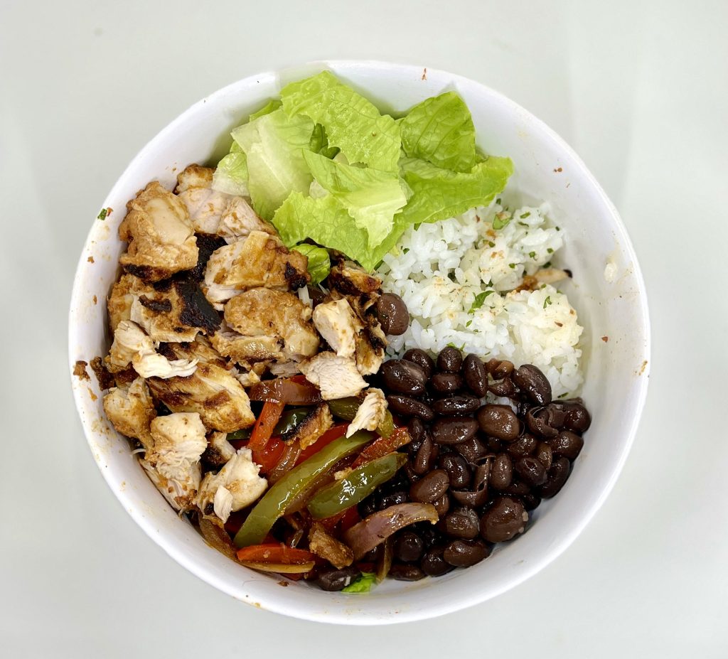 Low Calorie Chipotle Style Bowl Lose Weight, Eat Pizza