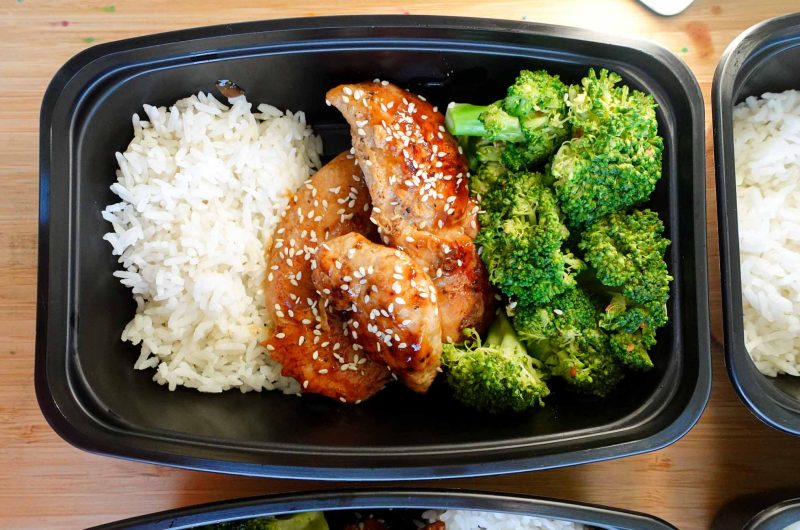 Teriyaki Chicken Meal Prep - 398 Calories