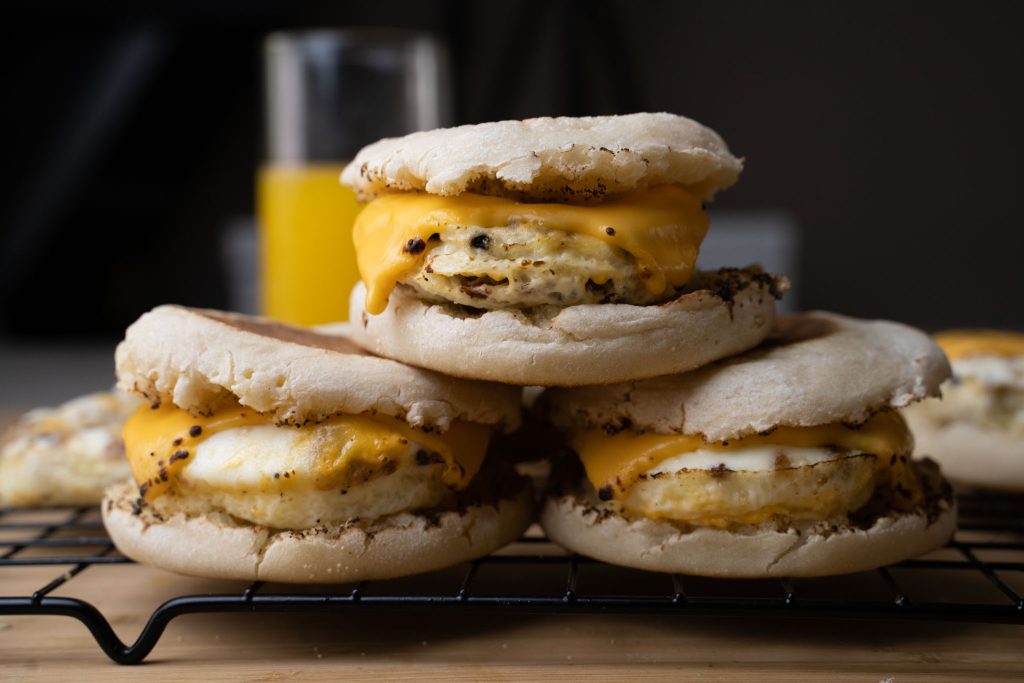 Healthy Breakfast Sandwich - Make Ahead Freezer Friendly Option!